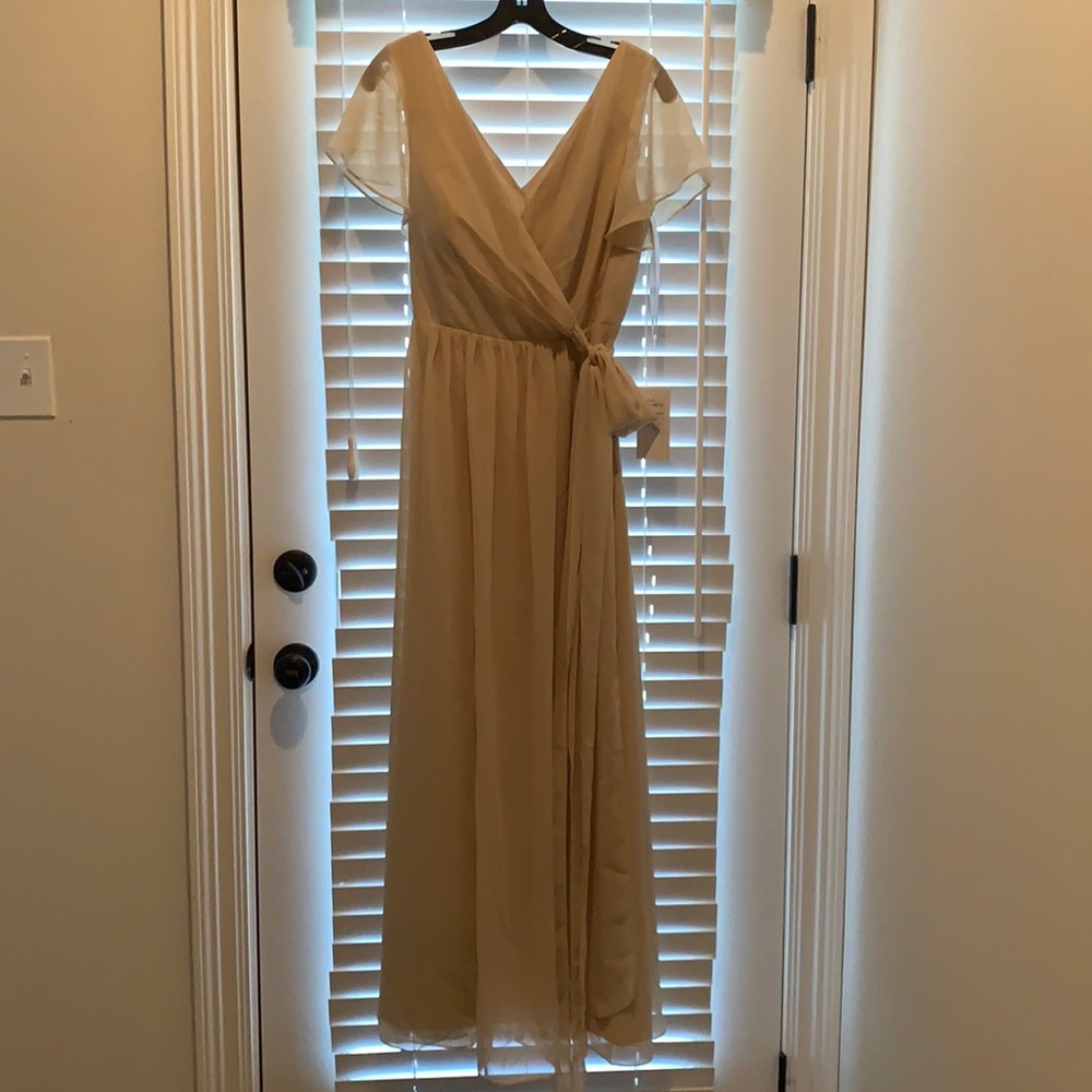 Harper Faux Wrap Dress